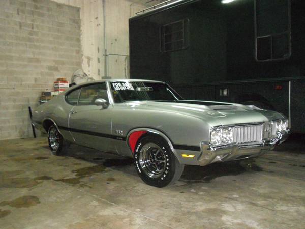 1970 oldsmobile 442 w30 / w27 rear