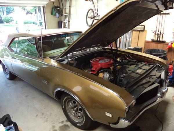 1969 Olds 442 Convertible 4-Speed