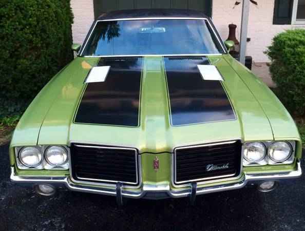 1971 Olds Cutlass S - Numbers Matching