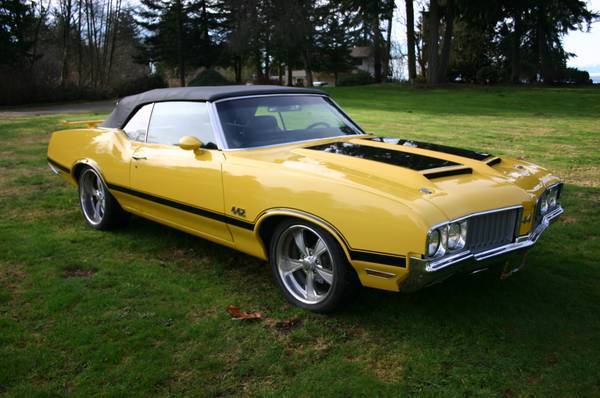 1970 Olds 442 Convertible Restomod