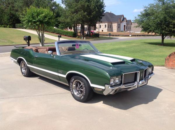 1972 Cutlass 442 Convertible