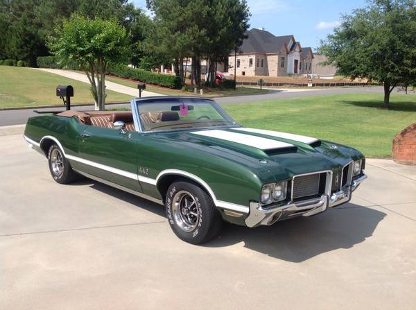 1972 Oldsmobile Cutlass 442 Convertible