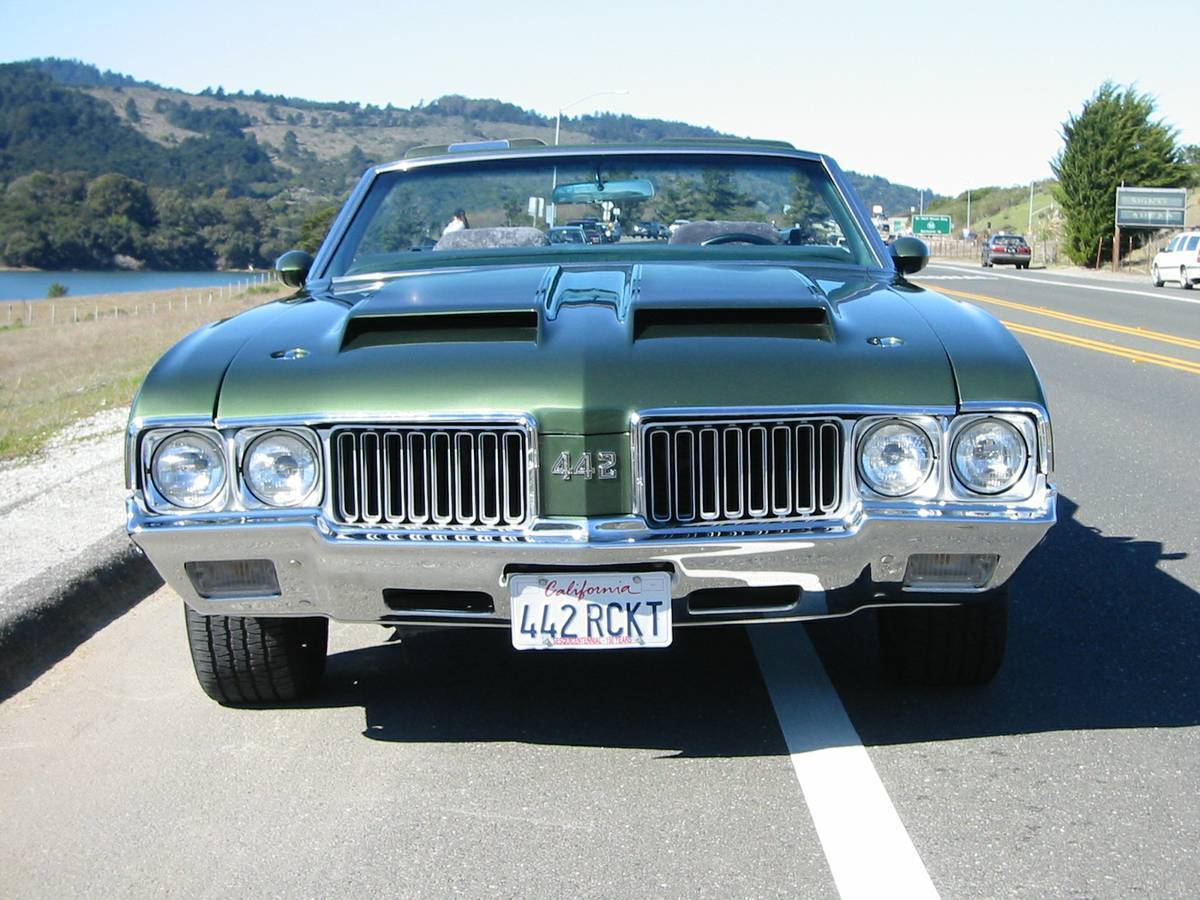 1970 Oldsmobile 442 Convertible Belmont Ca Oldsmobilecentral Com