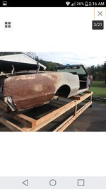 1966 cutlass convertible Project