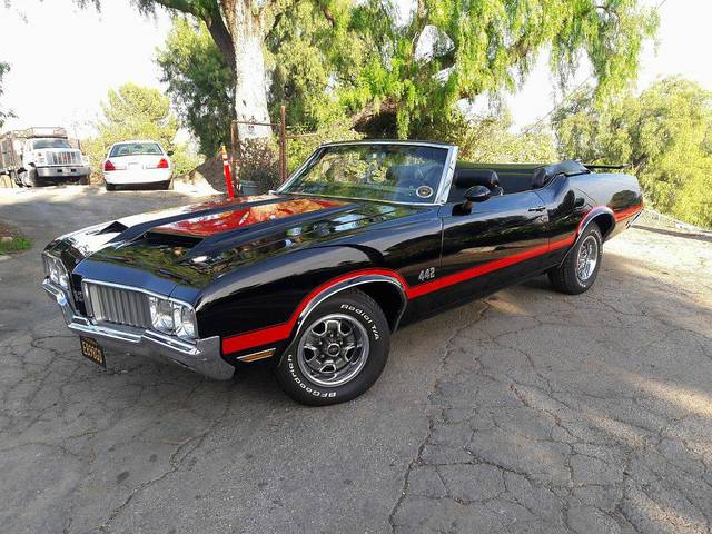 1970 Oldsmobile 442 Convertible San Pedro Ca Oldsmobilecentral Com